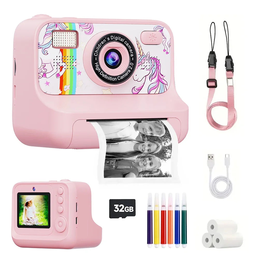 Câmera Infantil com Impressão