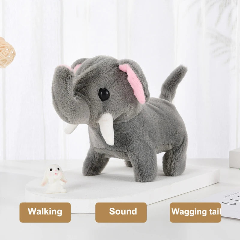 Elefante Interativo de Pelúcia