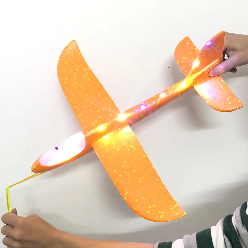 Avião de Espuma com LED