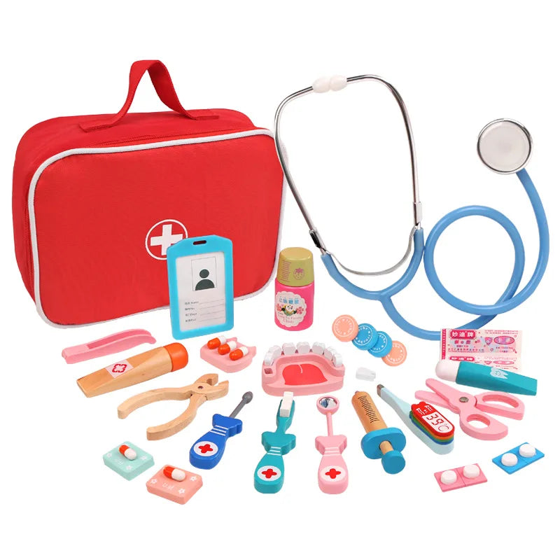 Kit Médico de Madeira