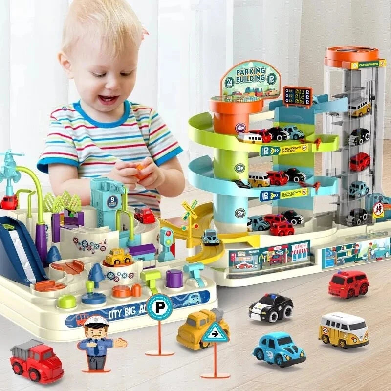 Pista Aventura com Carrinhos