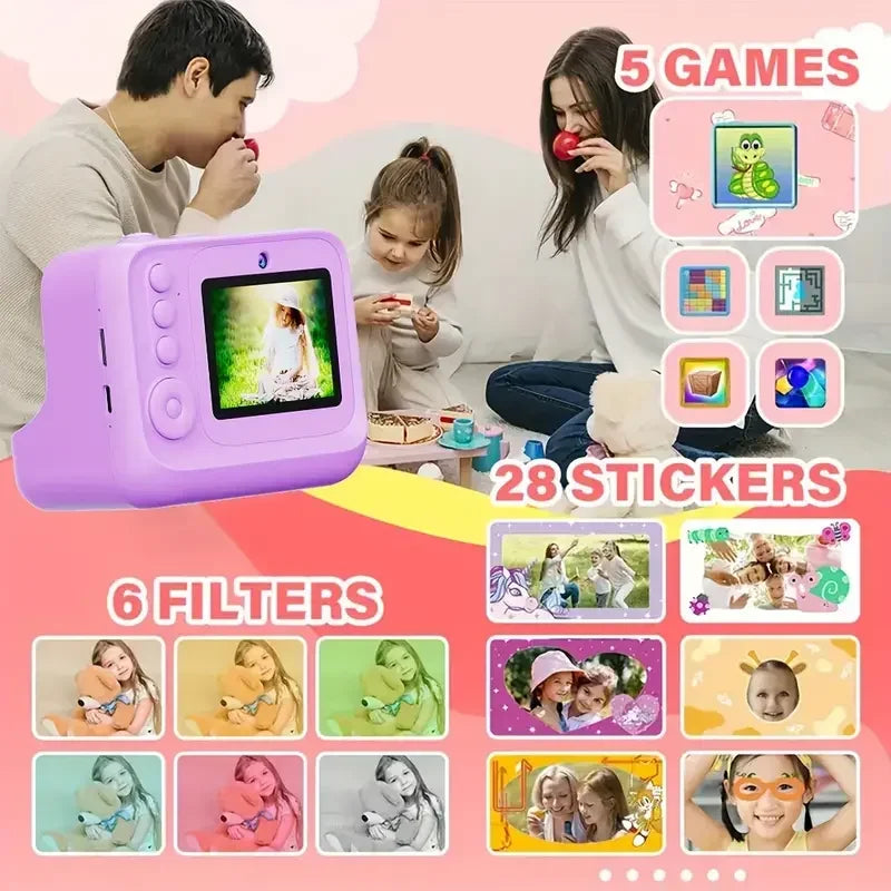 Câmera Infantil com Impressão