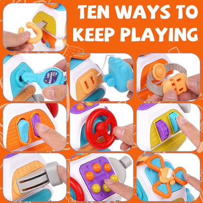 Cubo Sensorial Montessori