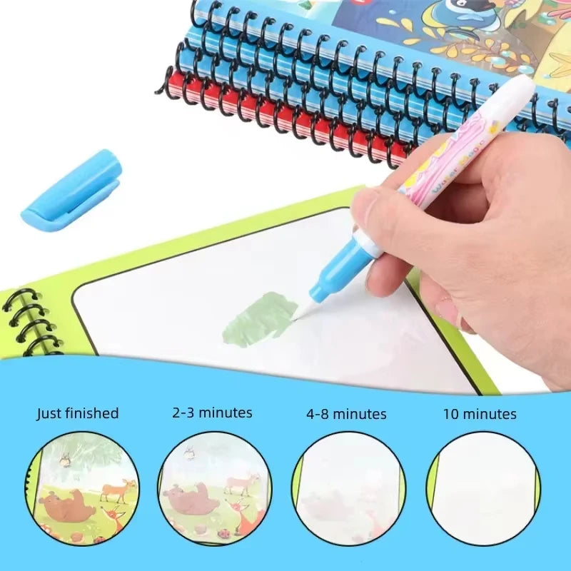 Livro Mágico de Pintura com Água