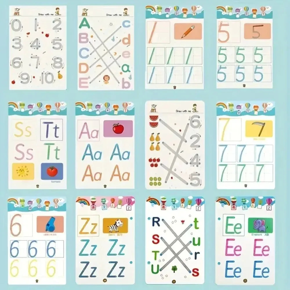 Caderno Infantil de Caligrafia