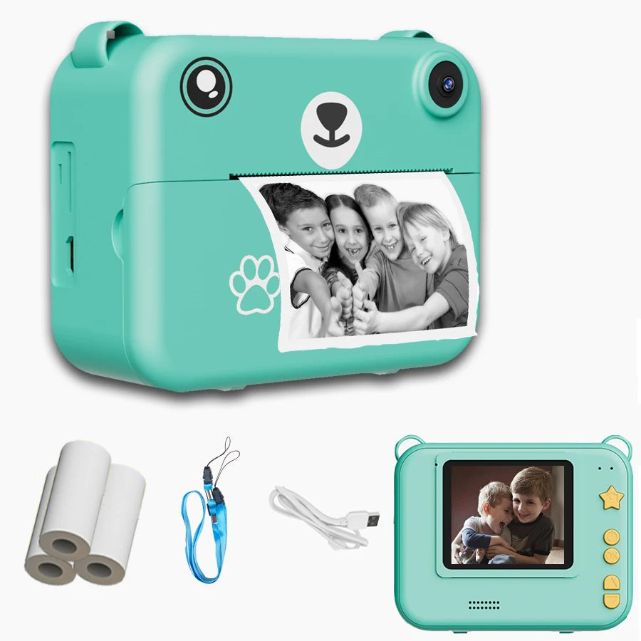 Câmera Infantil de Impressão Instantânea