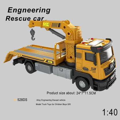 Caminhão de Construção com Luz e Som
