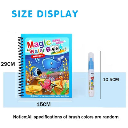 Livro Mágico de Pintura com Água
