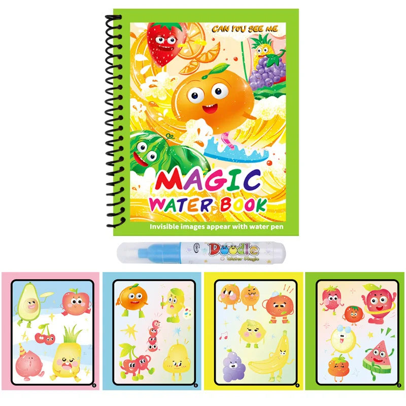 Livro Mágico de Pintura com Água