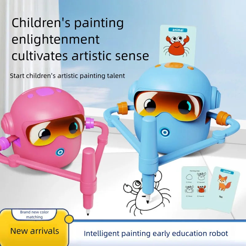Robô de Desenho Infantil