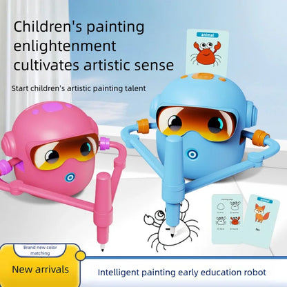 Robô de Desenho Infantil