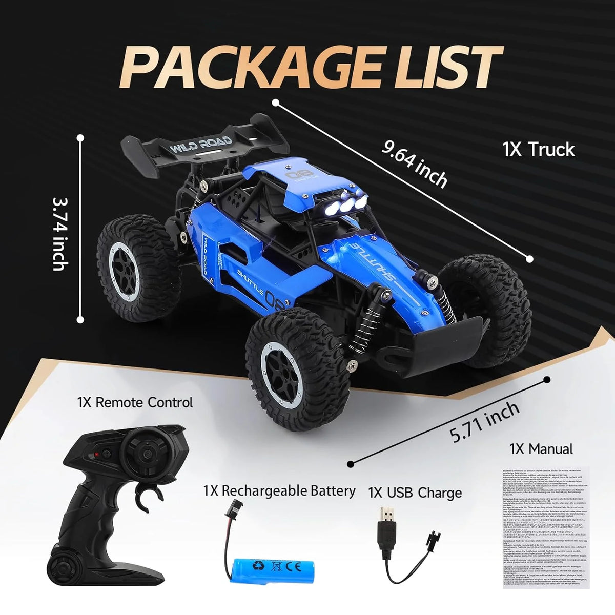 Monster Truck de Controle Remoto