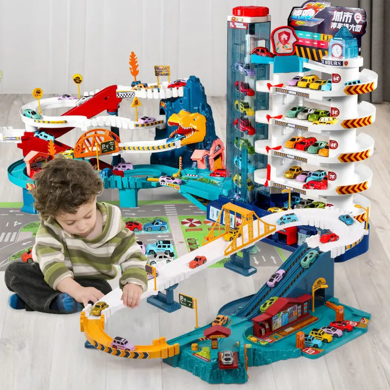 Pista Dinossauro com Carrinhos