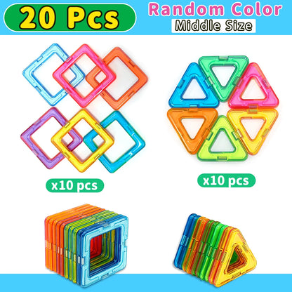 Blocos Magnéticos 3D