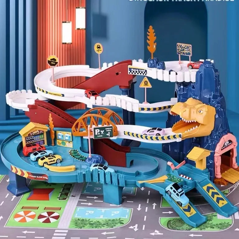 Pista Dinossauro com Carrinhos