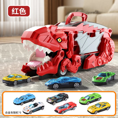 Caminhão Dinossauro com Carrinhos