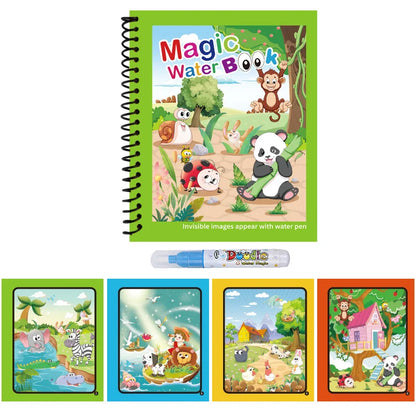 Livro Mágico de Pintura com Água