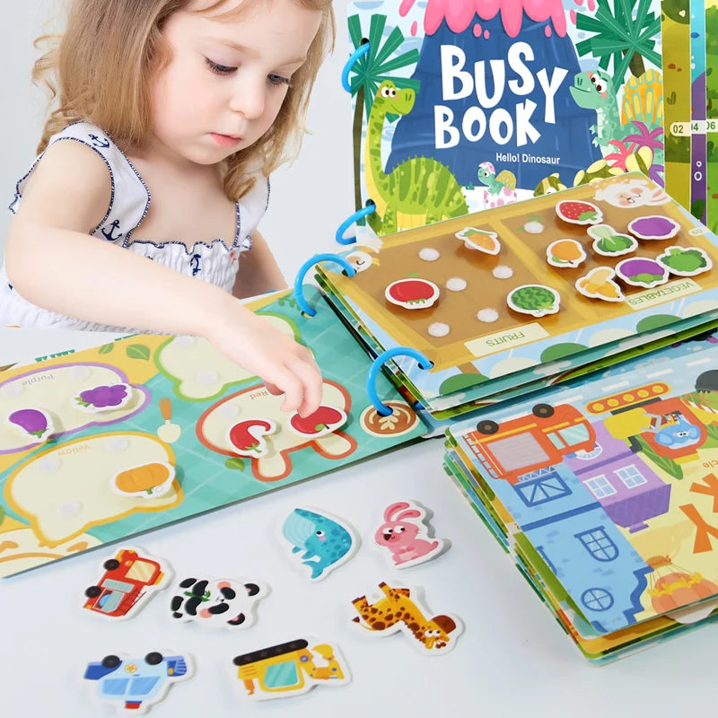 Livro Sensorial de Atividades