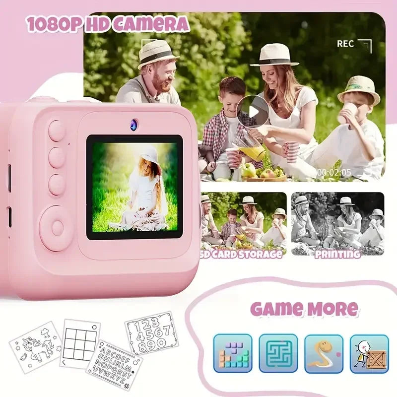 Câmera Infantil com Impressão