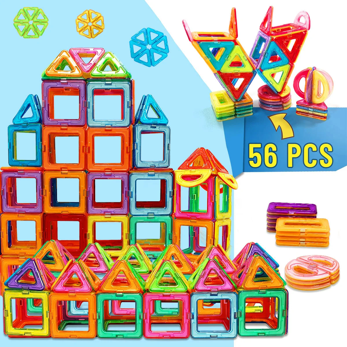 Blocos Magnéticos 3D