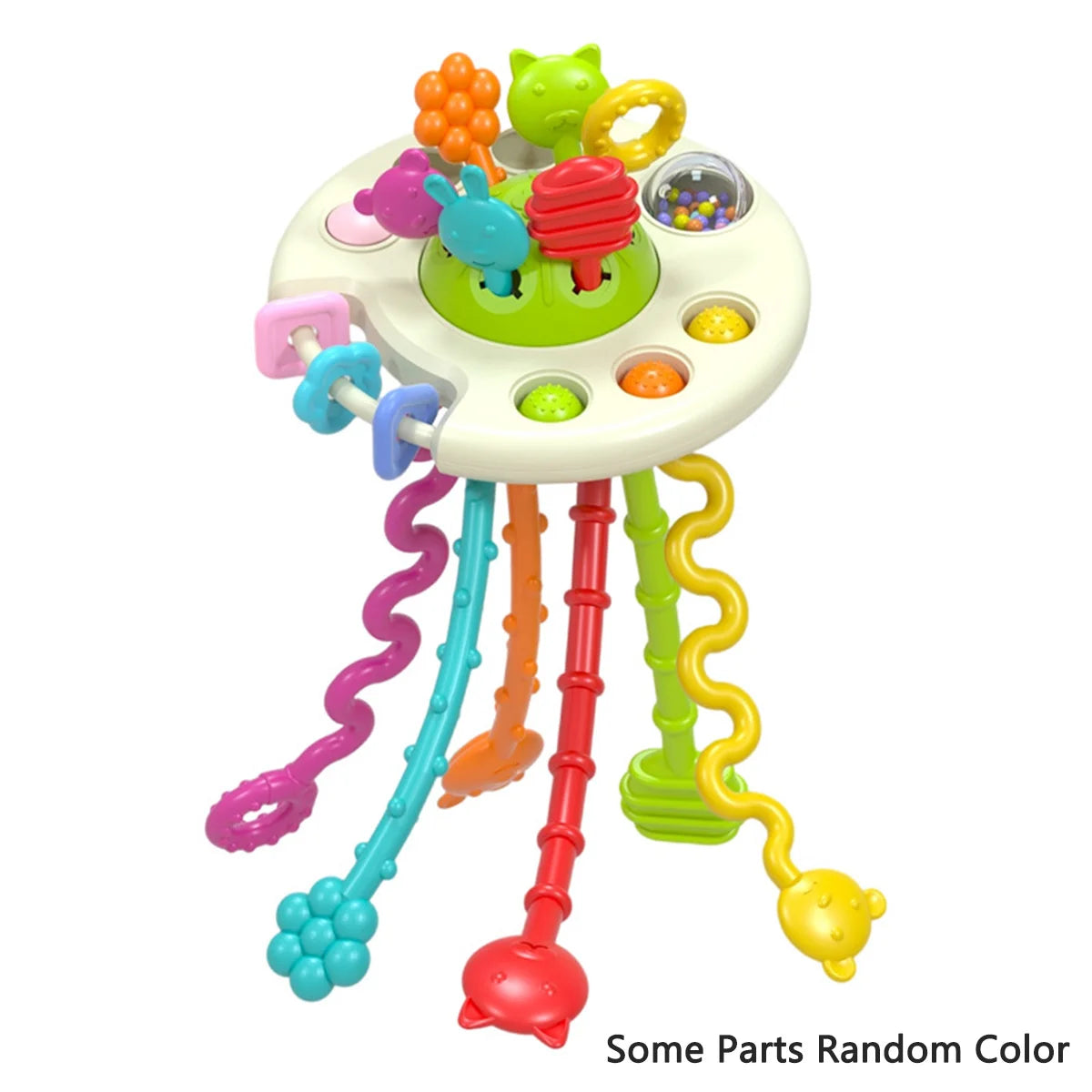 Brinquedo Sensorial de Puxar