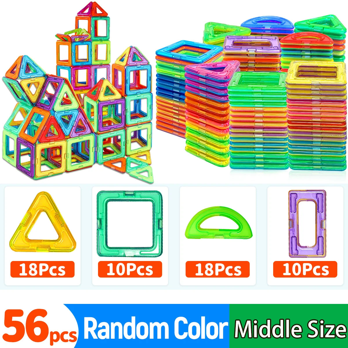 Blocos Magnéticos 3D
