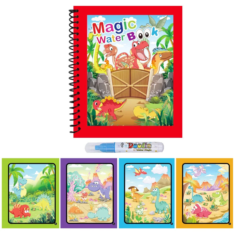 Livro Mágico de Pintura com Água