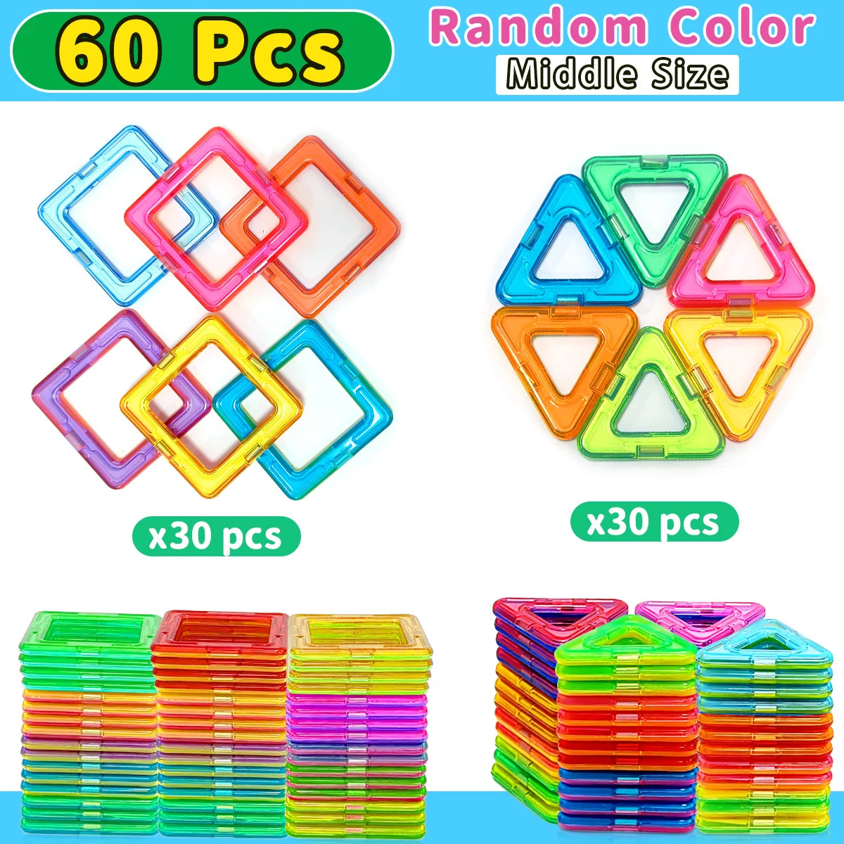 Blocos Magnéticos 3D