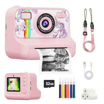 Câmera Infantil com Impressão