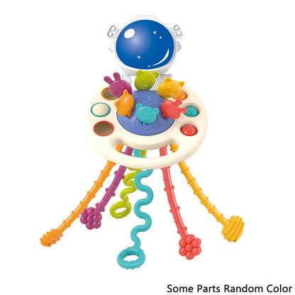 Brinquedo Sensorial de Puxar