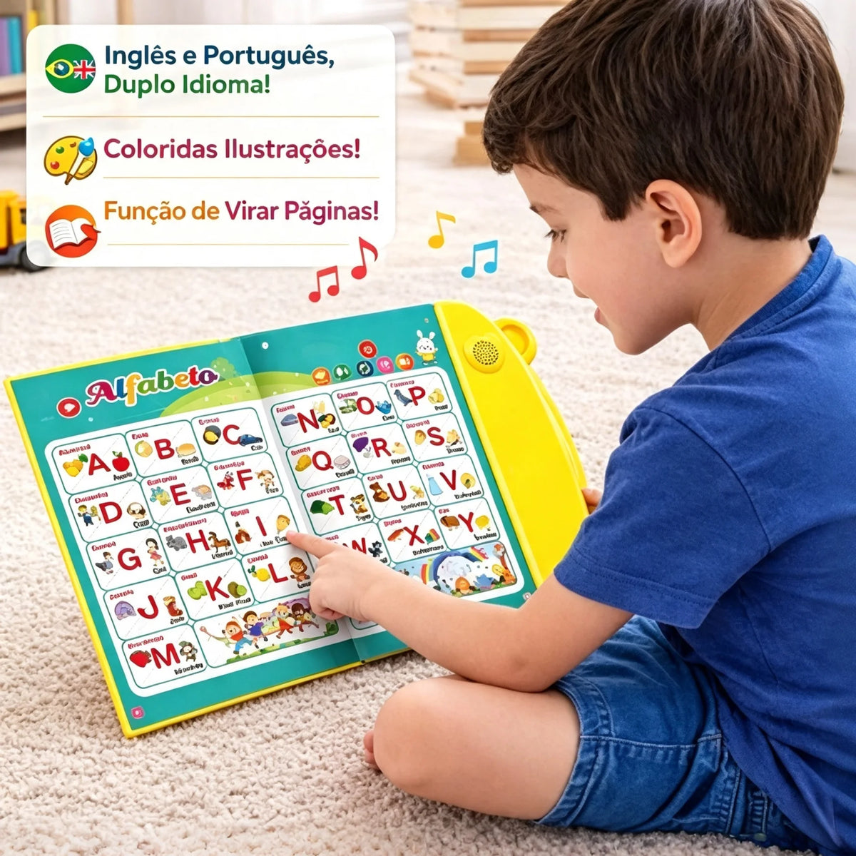 Livro Interativo Bilíngue
