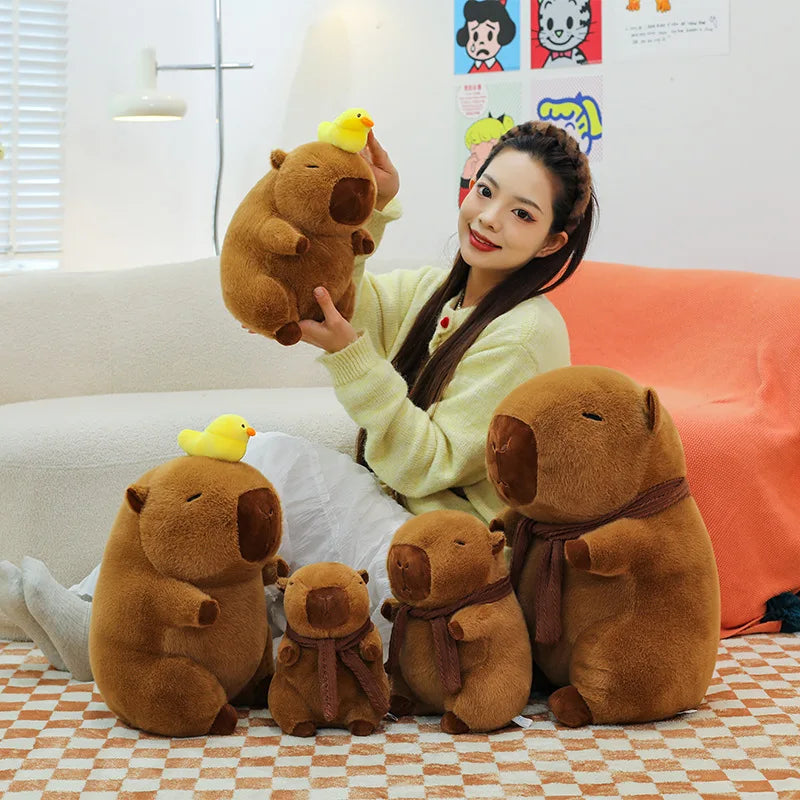Família Capivara de Pelúcia
