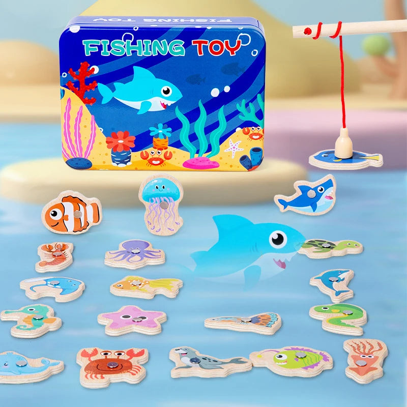 Jogo de Pesca Magnética