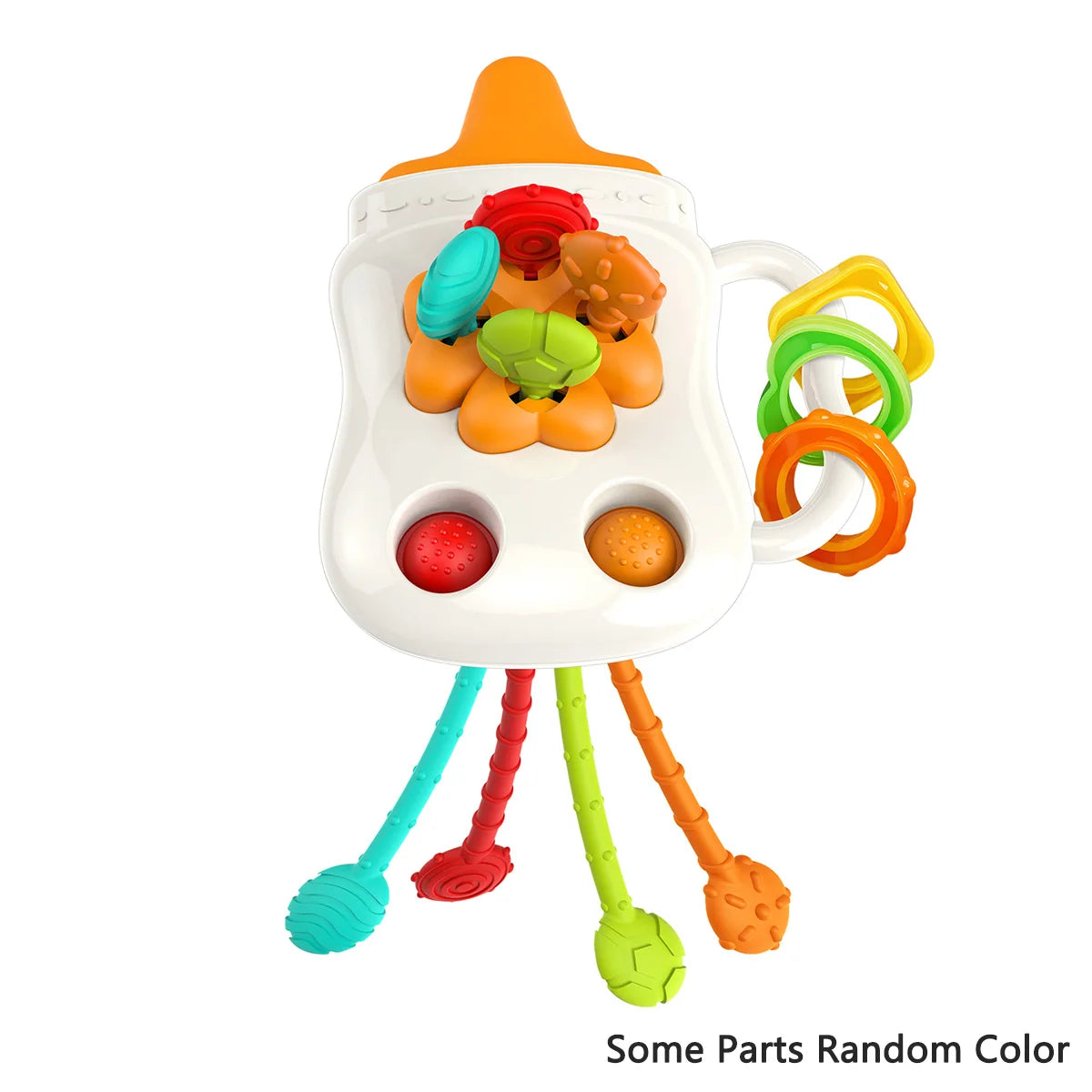 Brinquedo Sensorial de Puxar