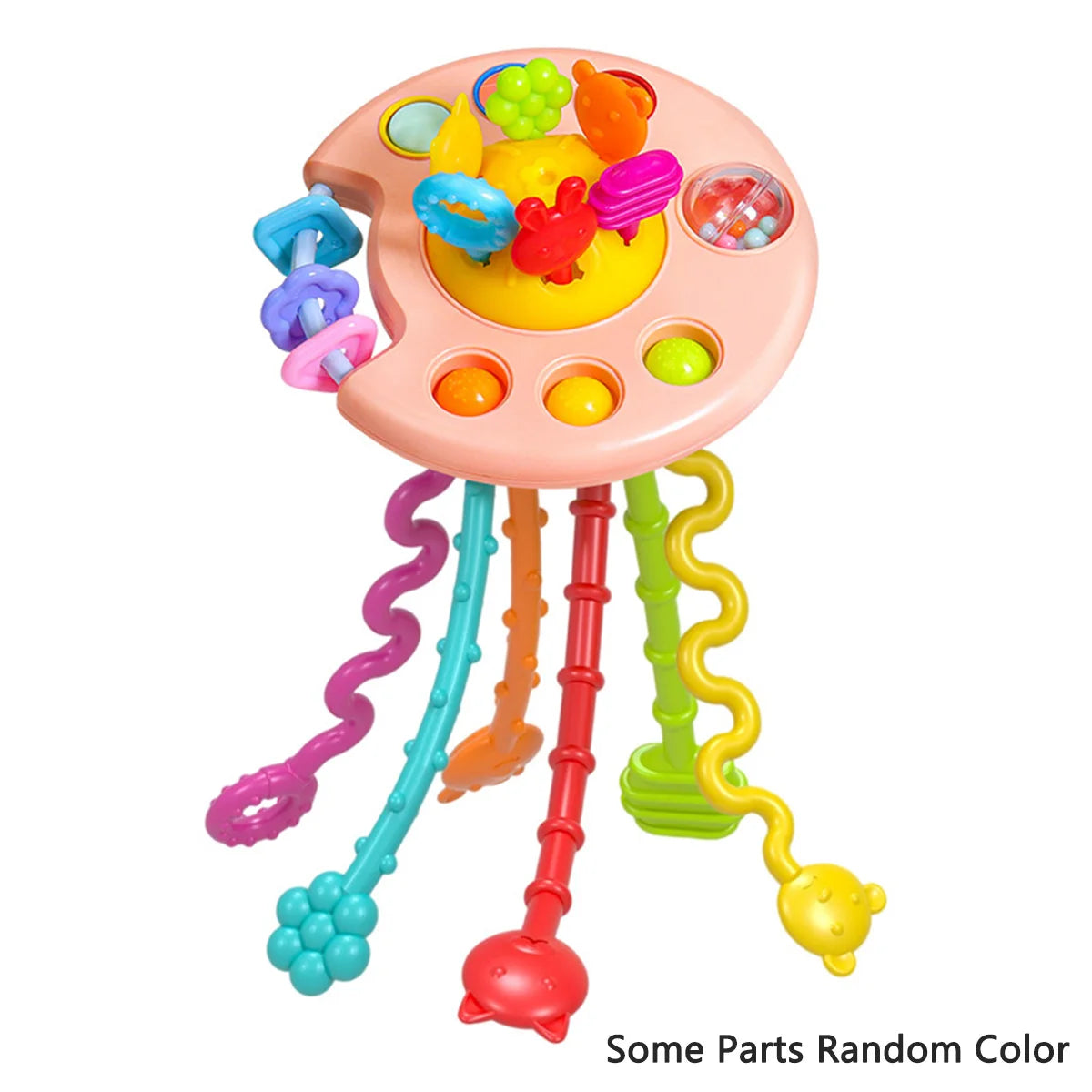 Brinquedo Sensorial de Puxar