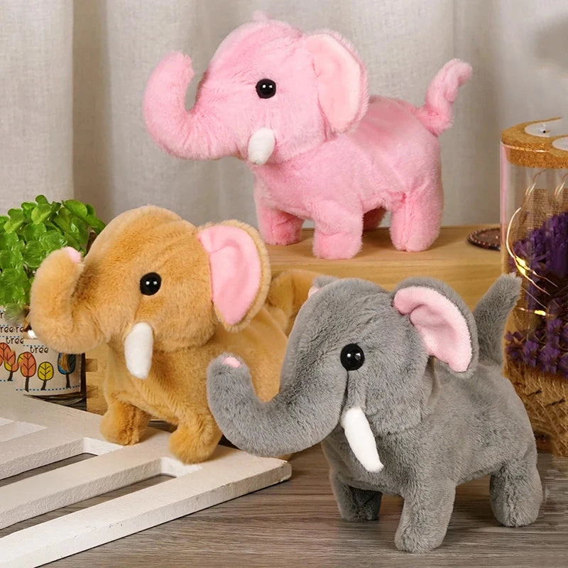 Elefante Interativo de Pelúcia