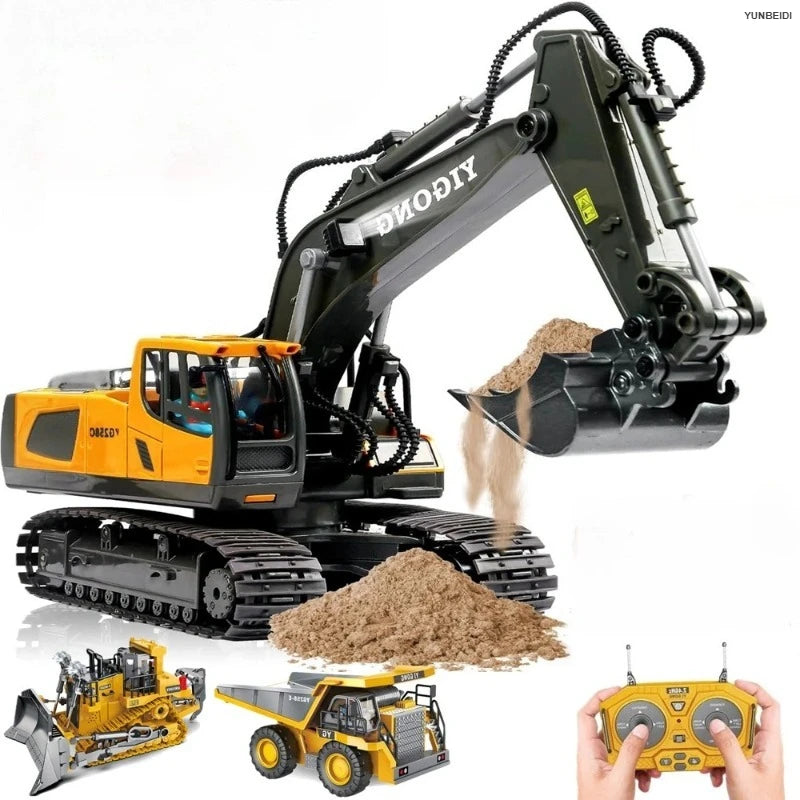 Escavadeira de Controle Remoto