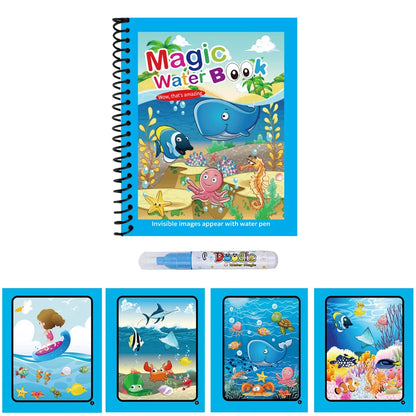 Livro Mágico de Pintura com Água