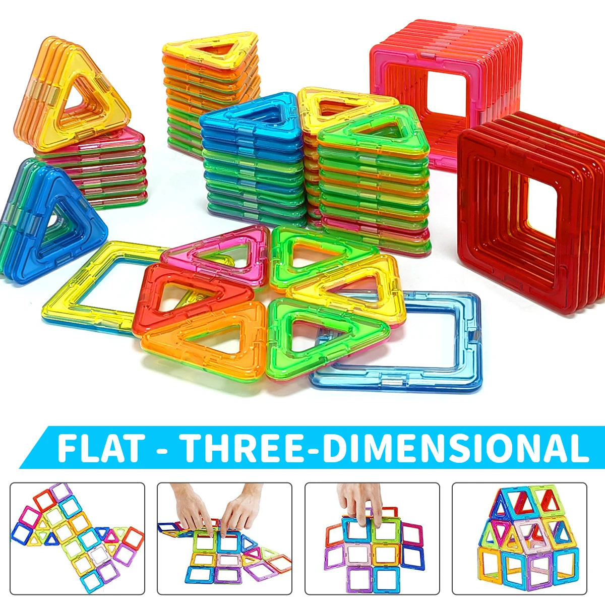 Blocos Magnéticos 3D