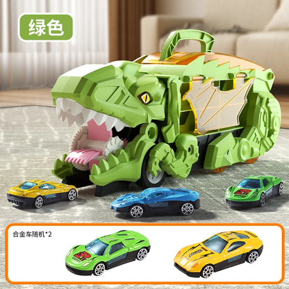 Caminhão Dinossauro com Carrinhos