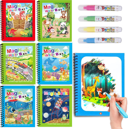 Livro Mágico de Pintura com Água