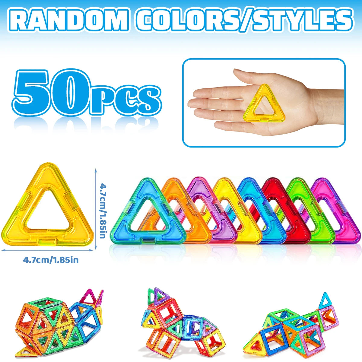Blocos Magnéticos 3D