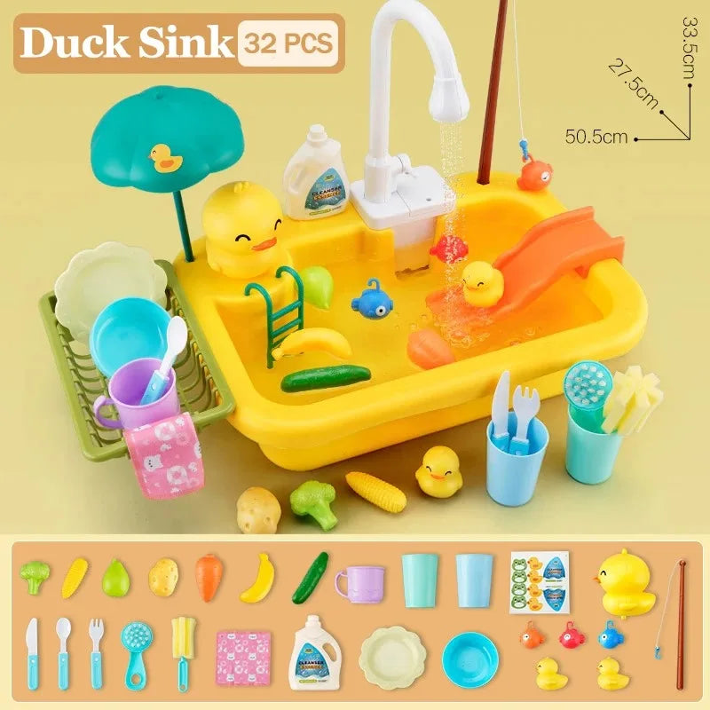 Pia Infantil com Água