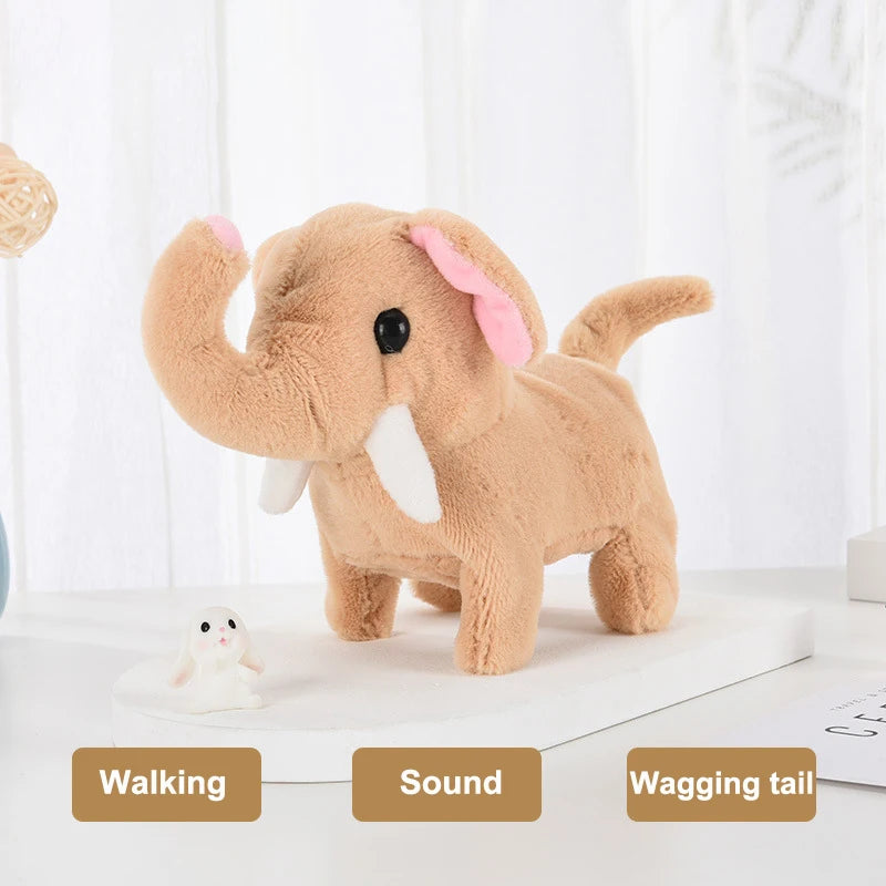 Elefante Interativo de Pelúcia