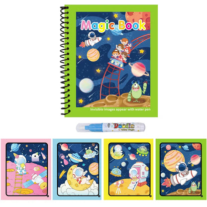 Livro Mágico de Pintura com Água
