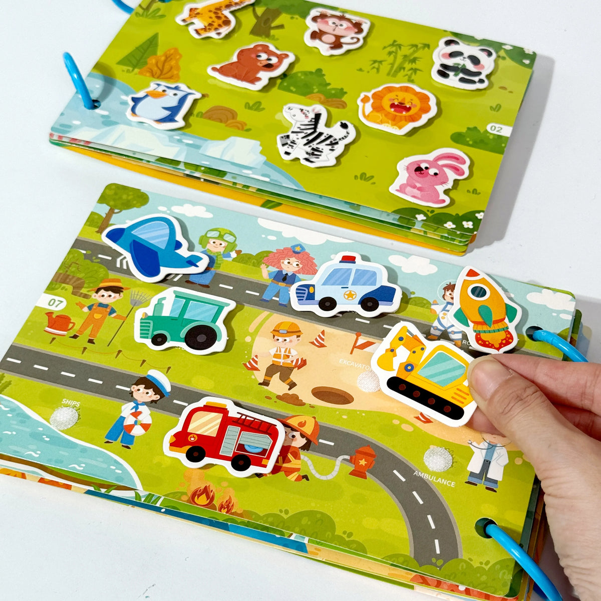 Livro Sensorial de Atividades