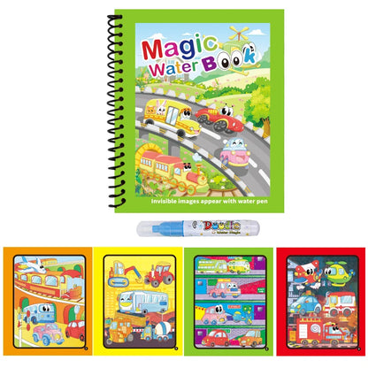 Livro Mágico de Pintura com Água