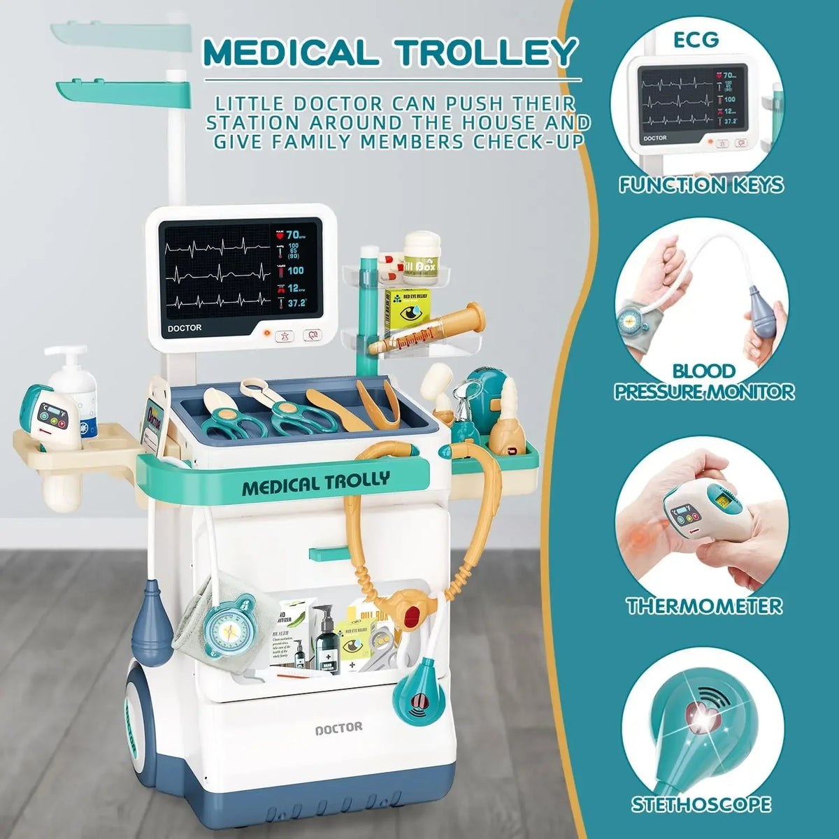 Kit Médico Infantil Completo
