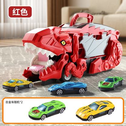 Caminhão Dinossauro com Carrinhos