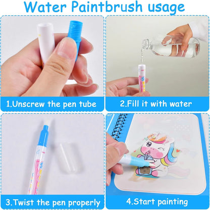 Livro Mágico de Pintura com Água